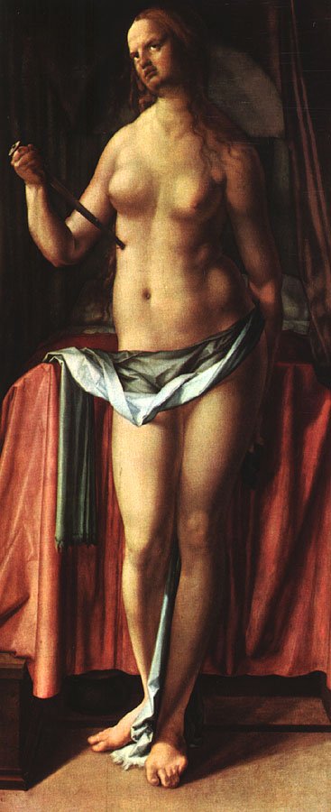 The Suicide of Lucrezia av Albrecht Dürer