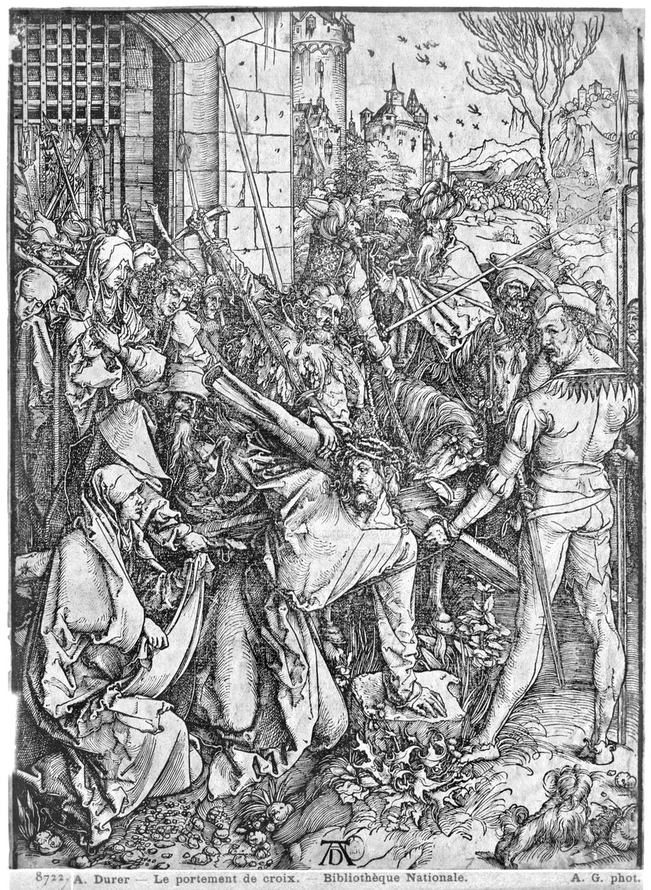 Bärandet av korset av Albrecht Dürer