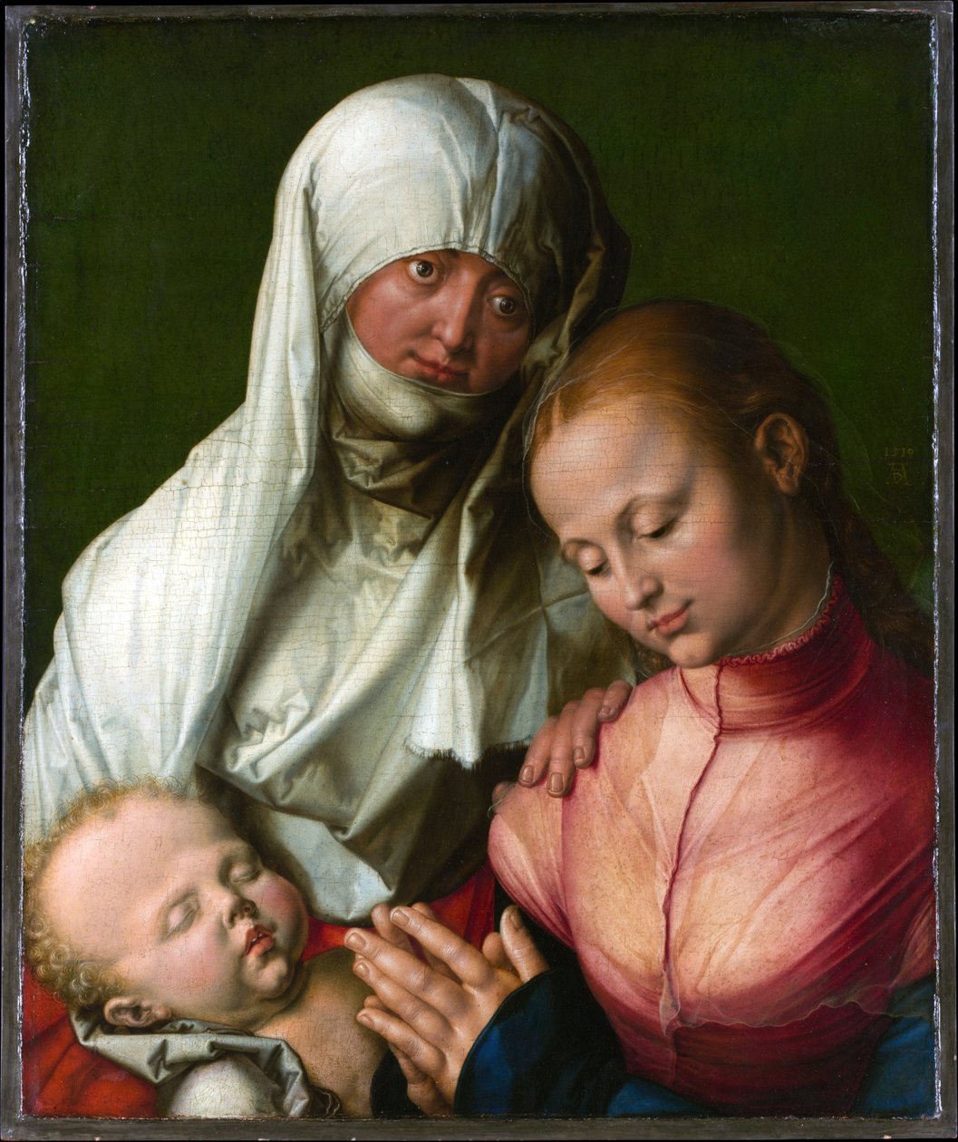Jungfru och barn med den heliga Anne av Albrecht Dürer