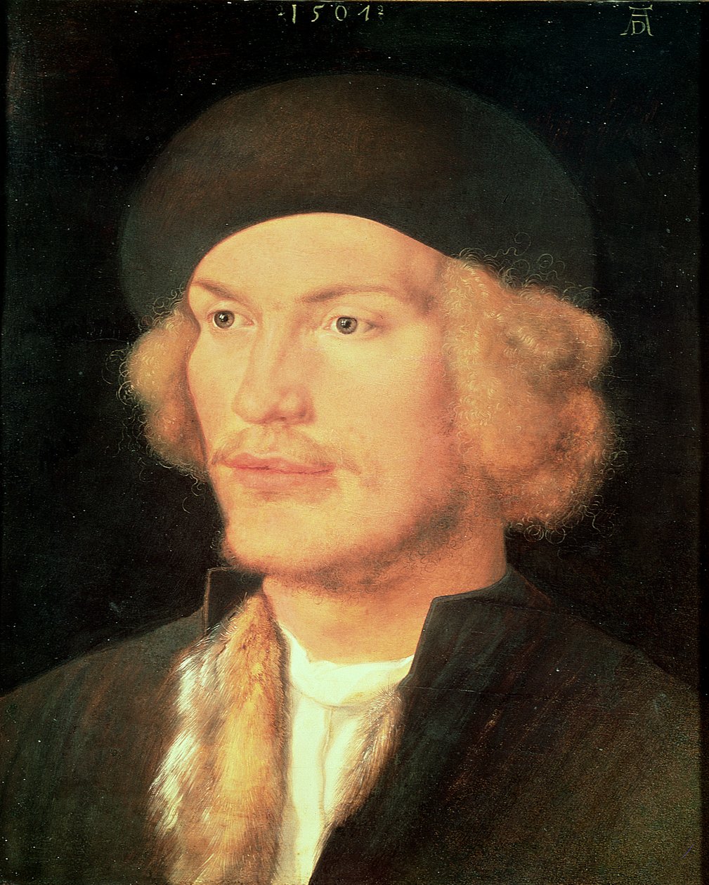 Ung man, 1507 av Albrecht Dürer