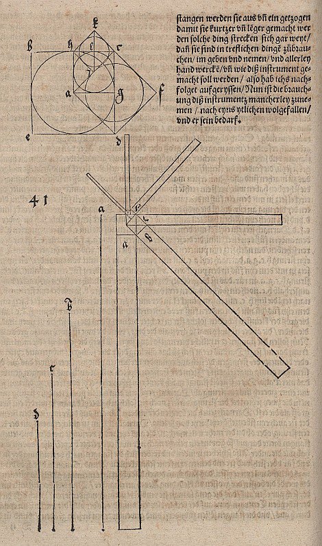 Zeicheninstrument av Albrecht Dürer