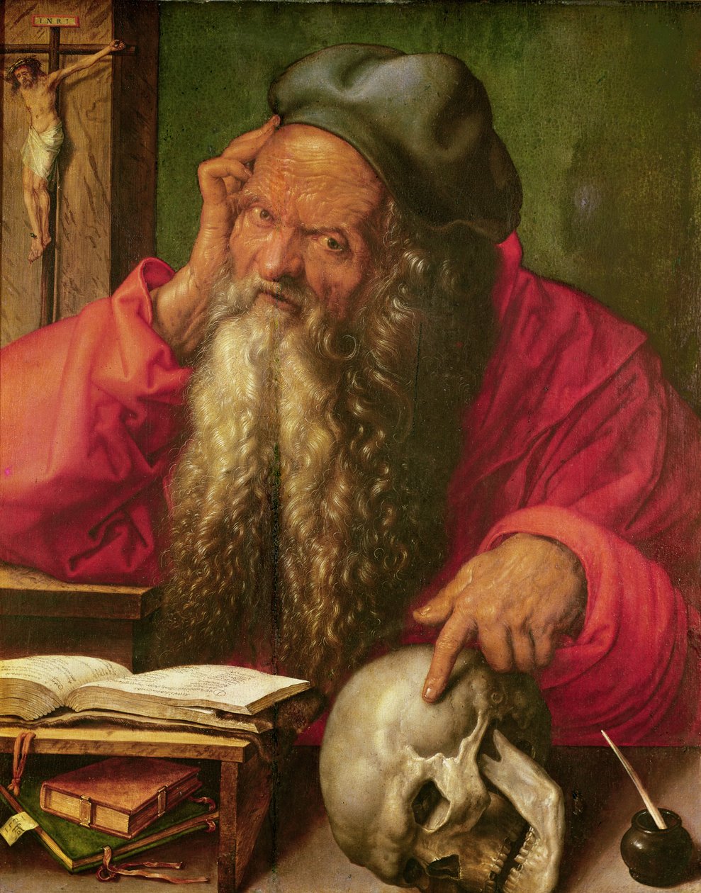 Porträtt av Saint Hieronymus, 1521 av Albrecht Dürer