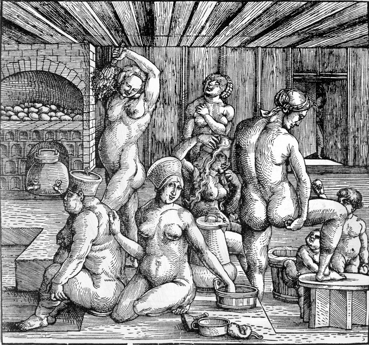 Kvinnobadet av Albrecht Dürer