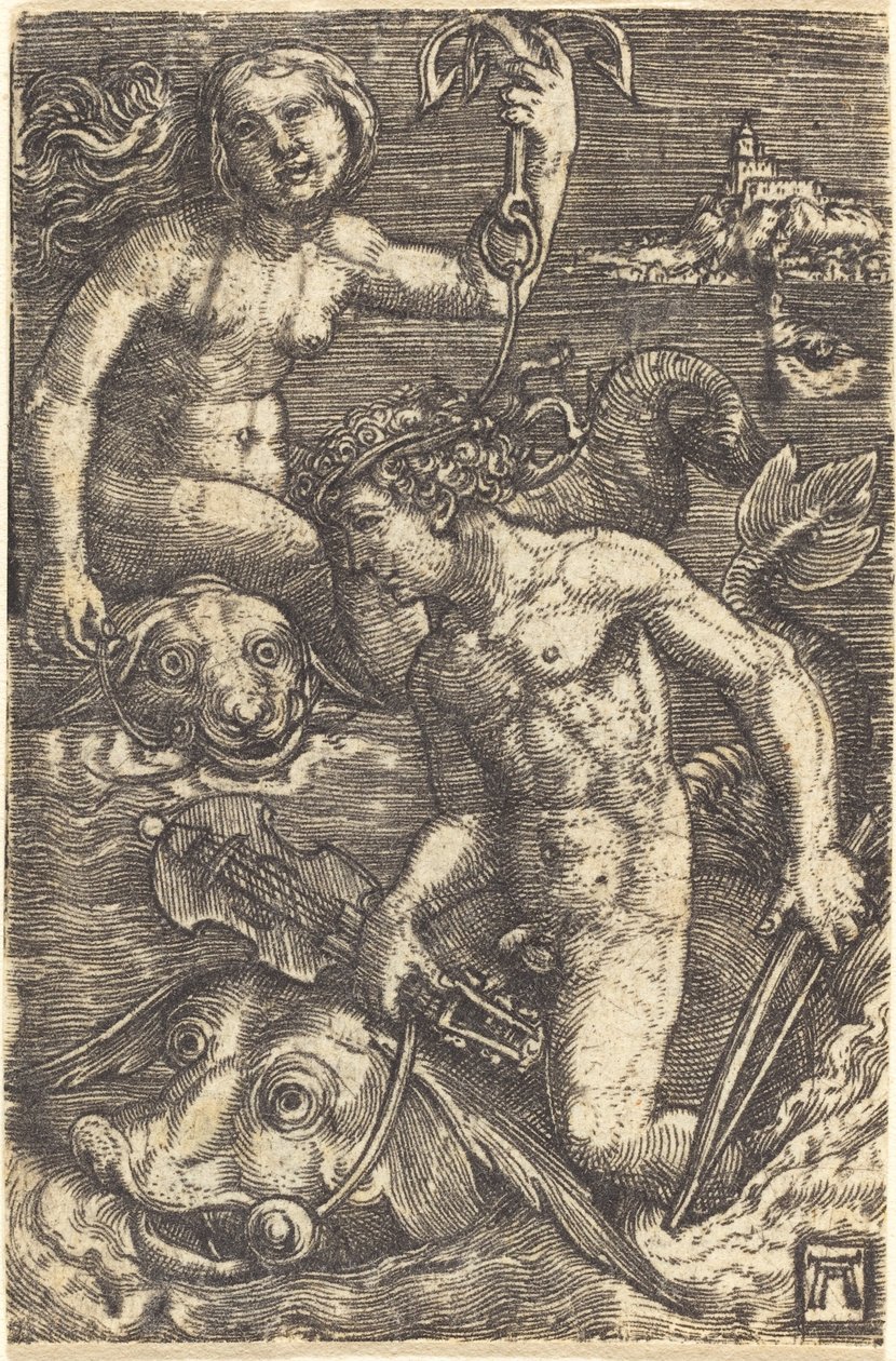 Arion och Nereide av Albrecht Altdorfer