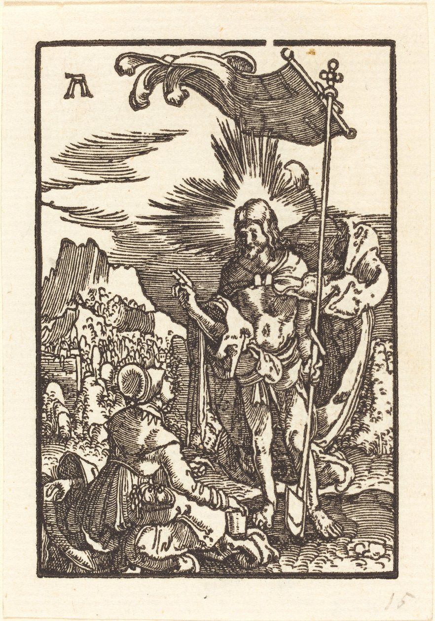 Kristus visar sig för Magdalena av Albrecht Altdorfer
