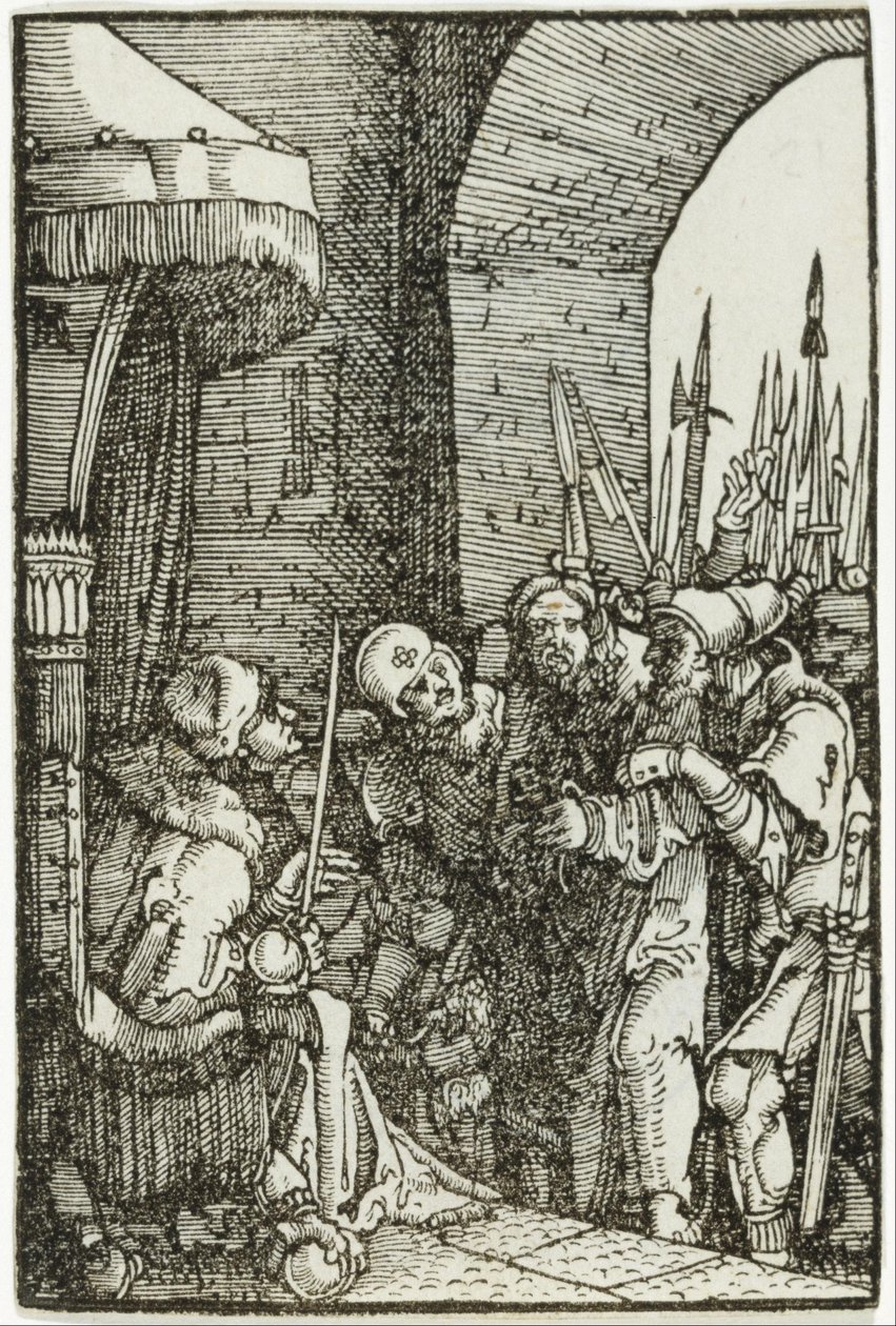 Kristus inför Pilatus av Albrecht Altdorfer