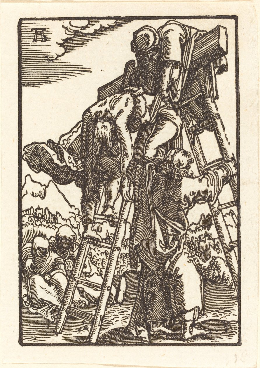 Kristus nedtagen från korset av Albrecht Altdorfer