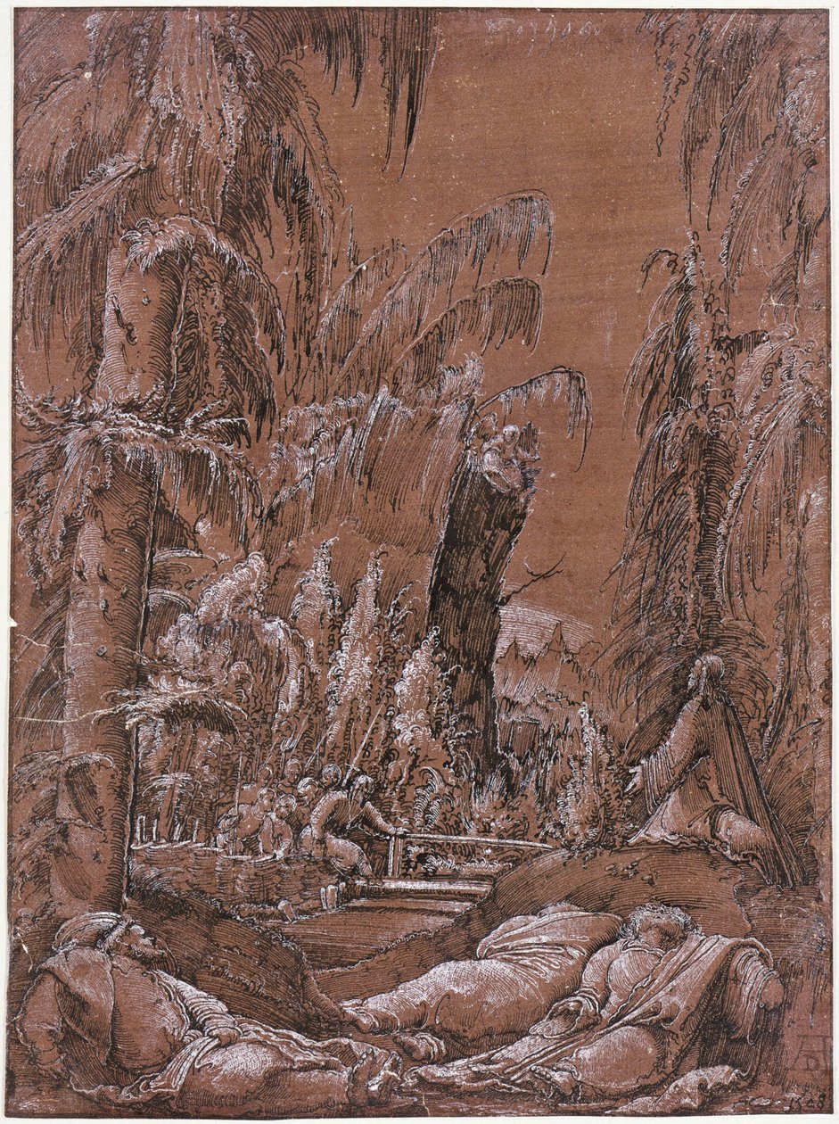 Kristus på Olivberget av Albrecht Altdorfer