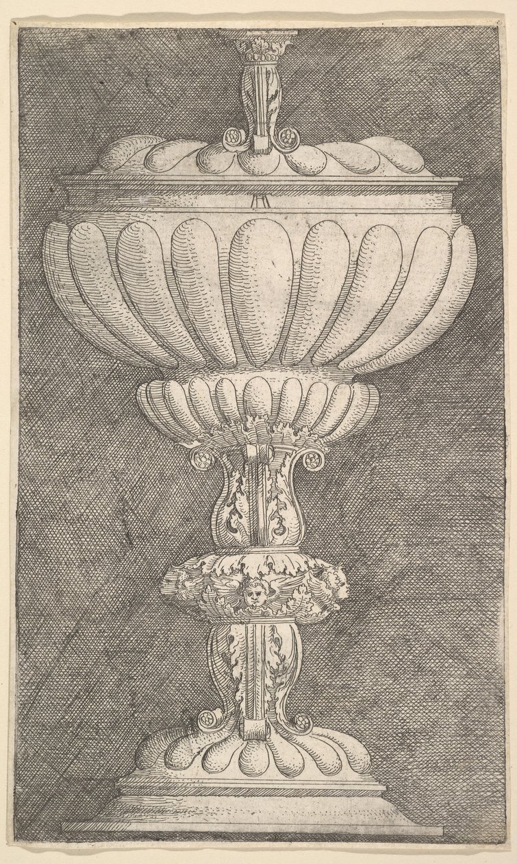 Design för en täckt bägare.n.d. av Albrecht Altdorfer