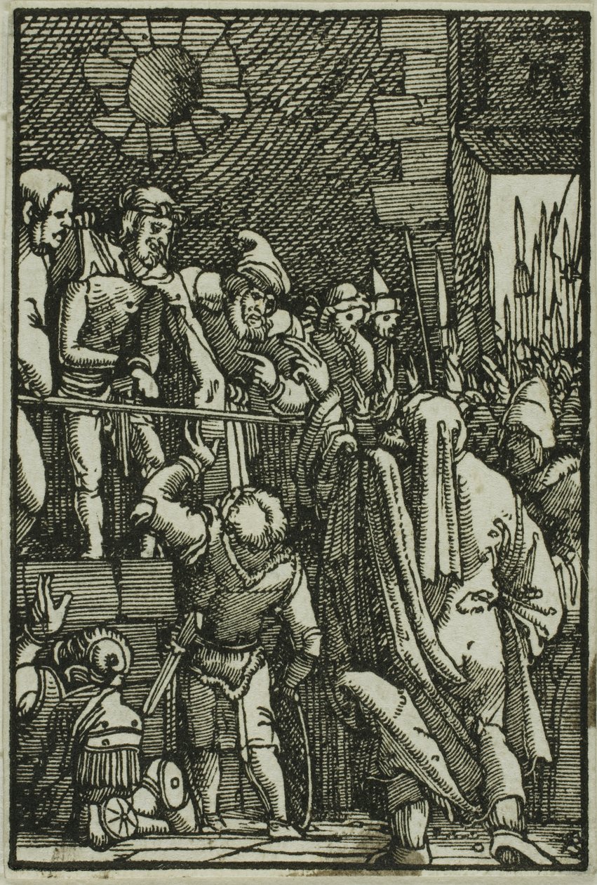 Ecce Homo, från The Fall and Redemption of Man av Albrecht Altdorfer