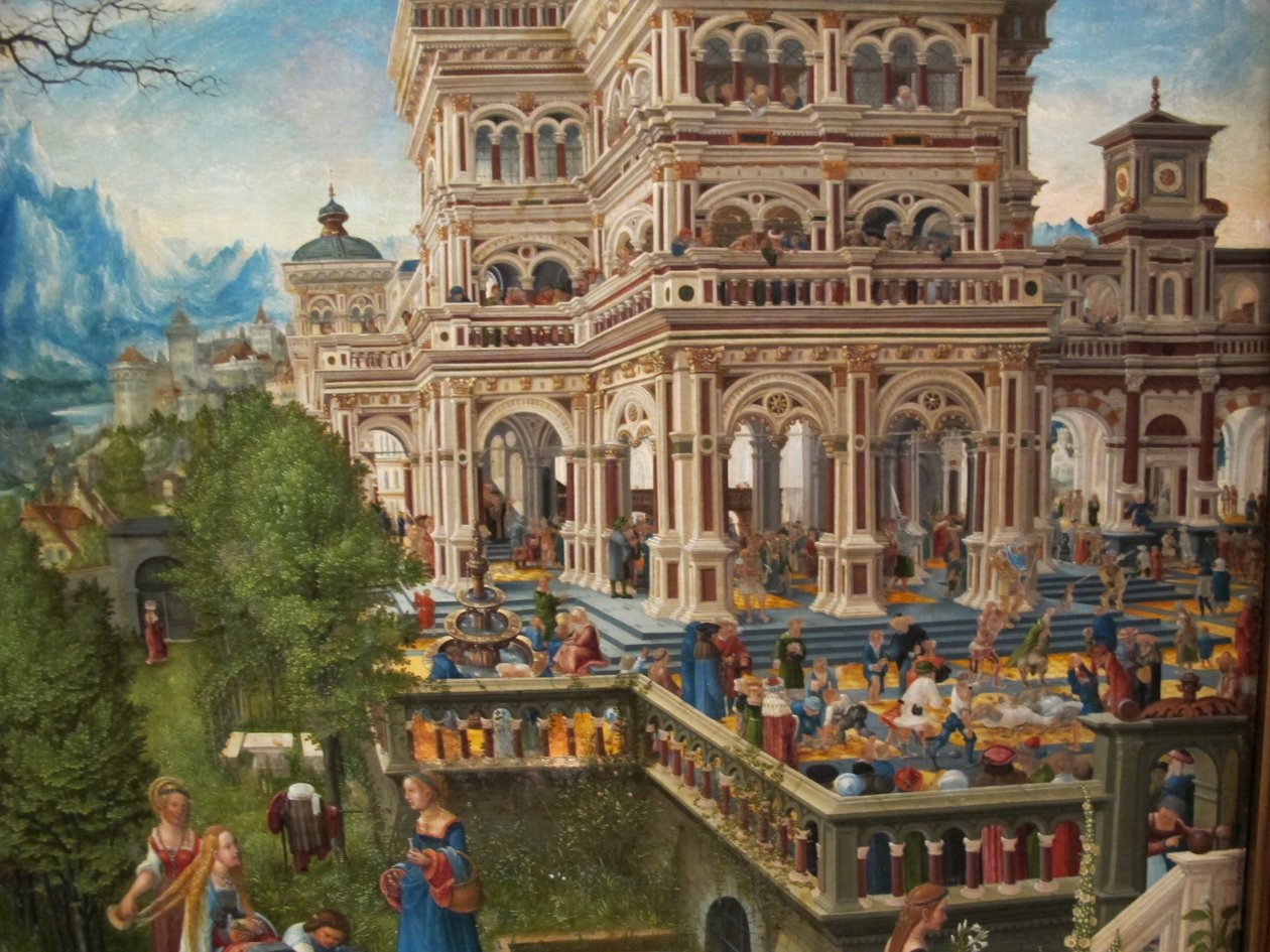 Tyska: Susanna im Bade Susanna och de äldre av Albrecht Altdorfer