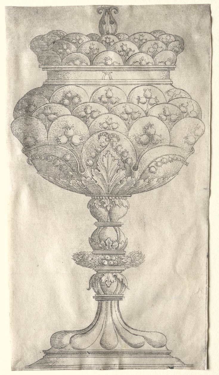Bägare med liljekonvaljer av Albrecht Altdorfer