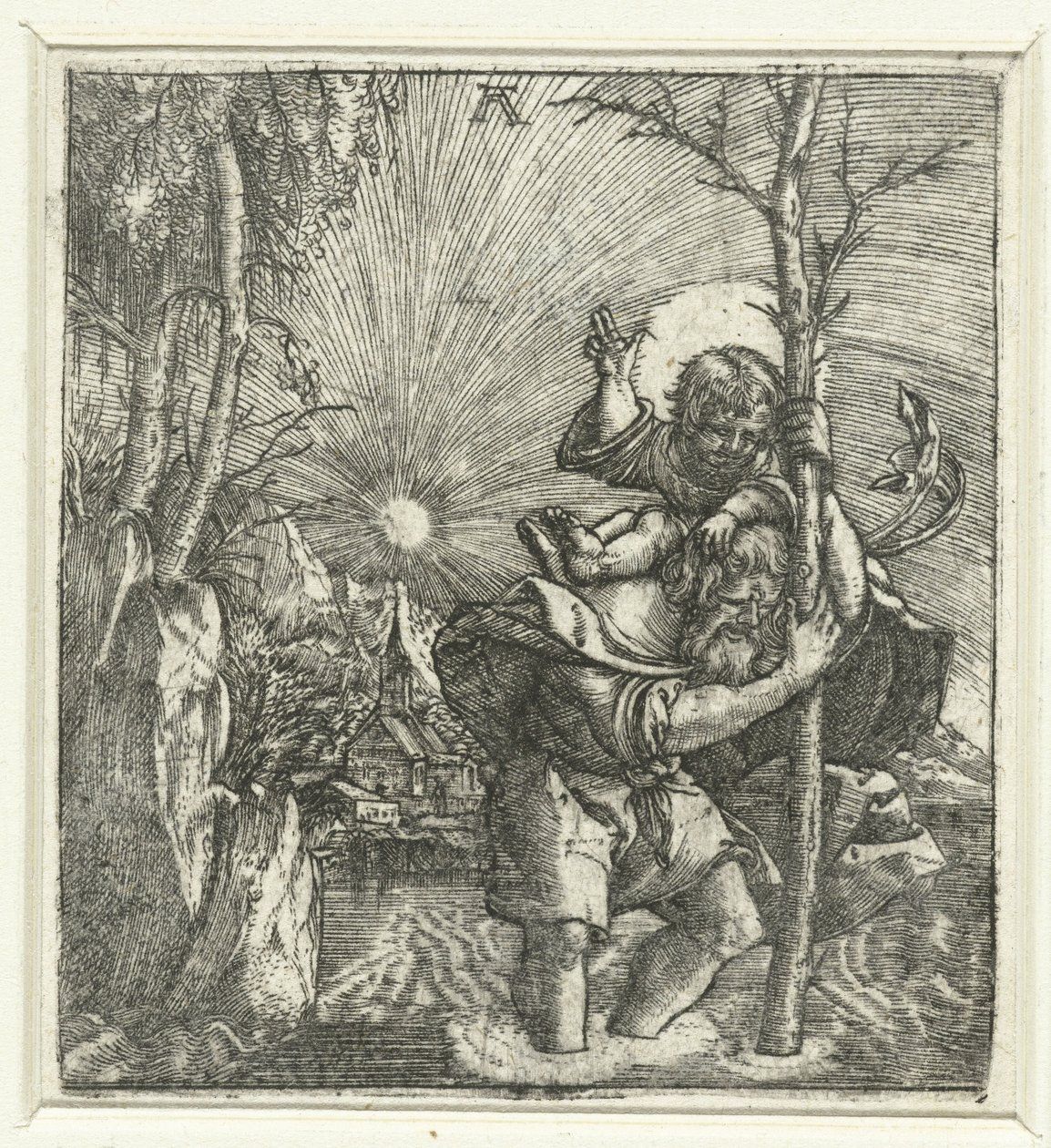 Sankt Christopher av Albrecht Altdorfer