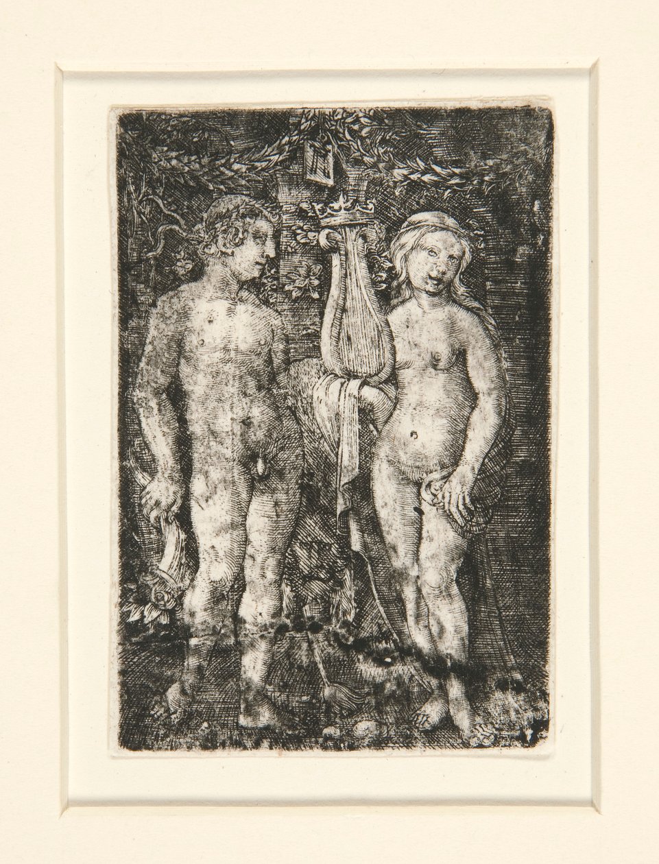 Hercules och Muse av Albrecht Altdorfer