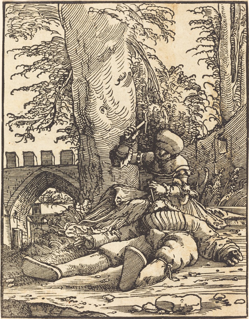 Fängelse och Sis av Albrecht Altdorfer