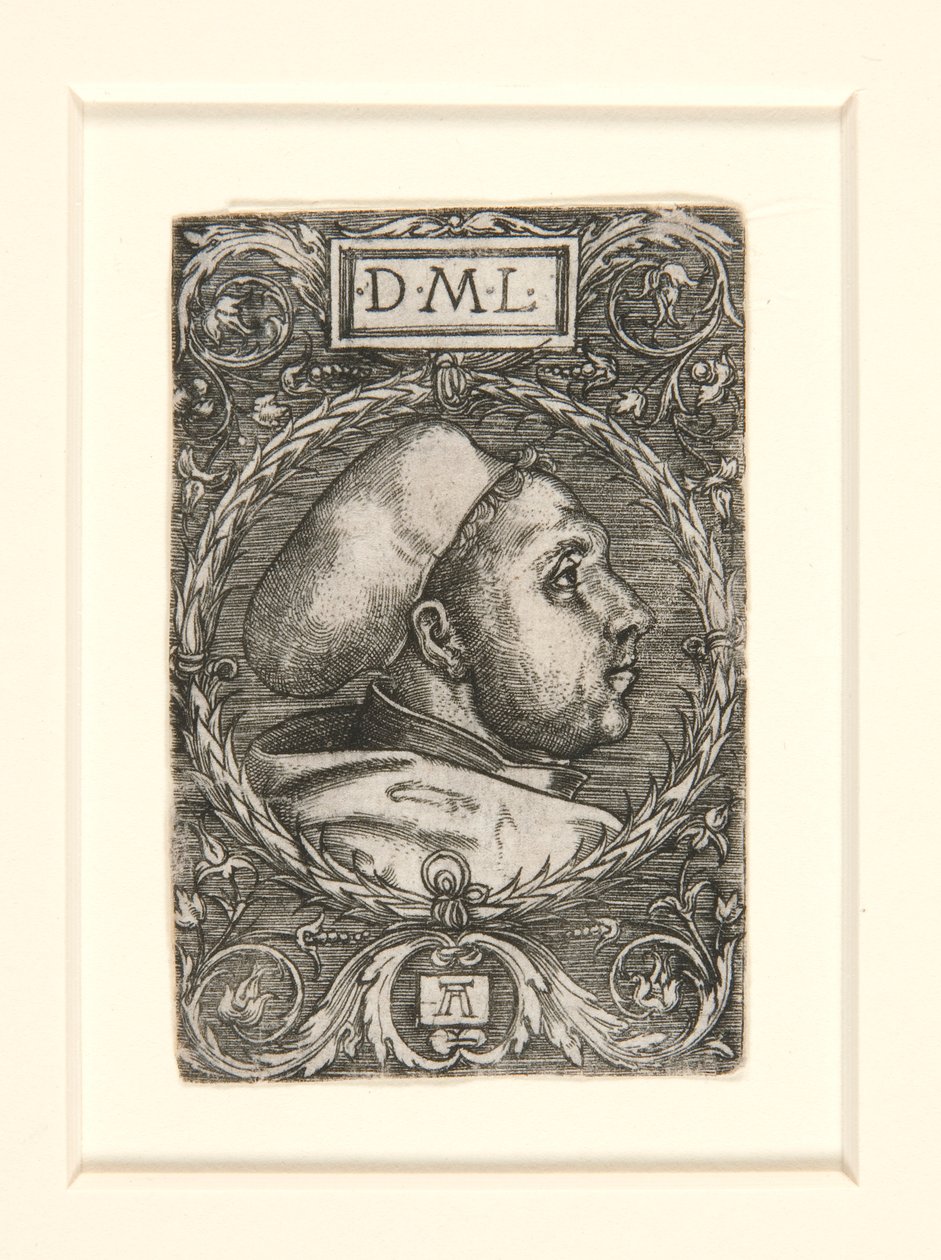 Martin Luther med doktorsmössa av Albrecht Altdorfer
