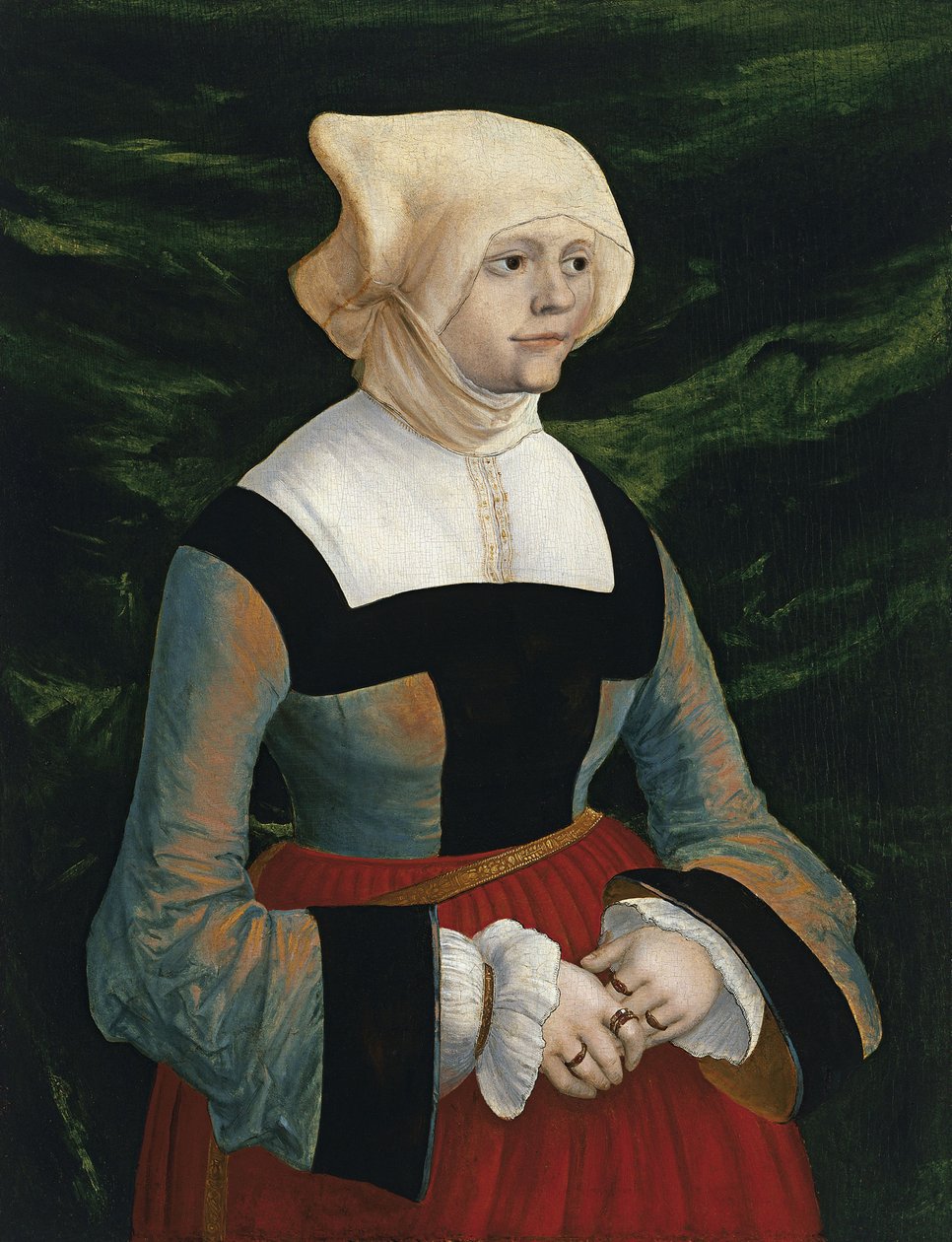 Porträtt av en ung kvinna, ca 1521-1525 av Albrecht Altdorfer