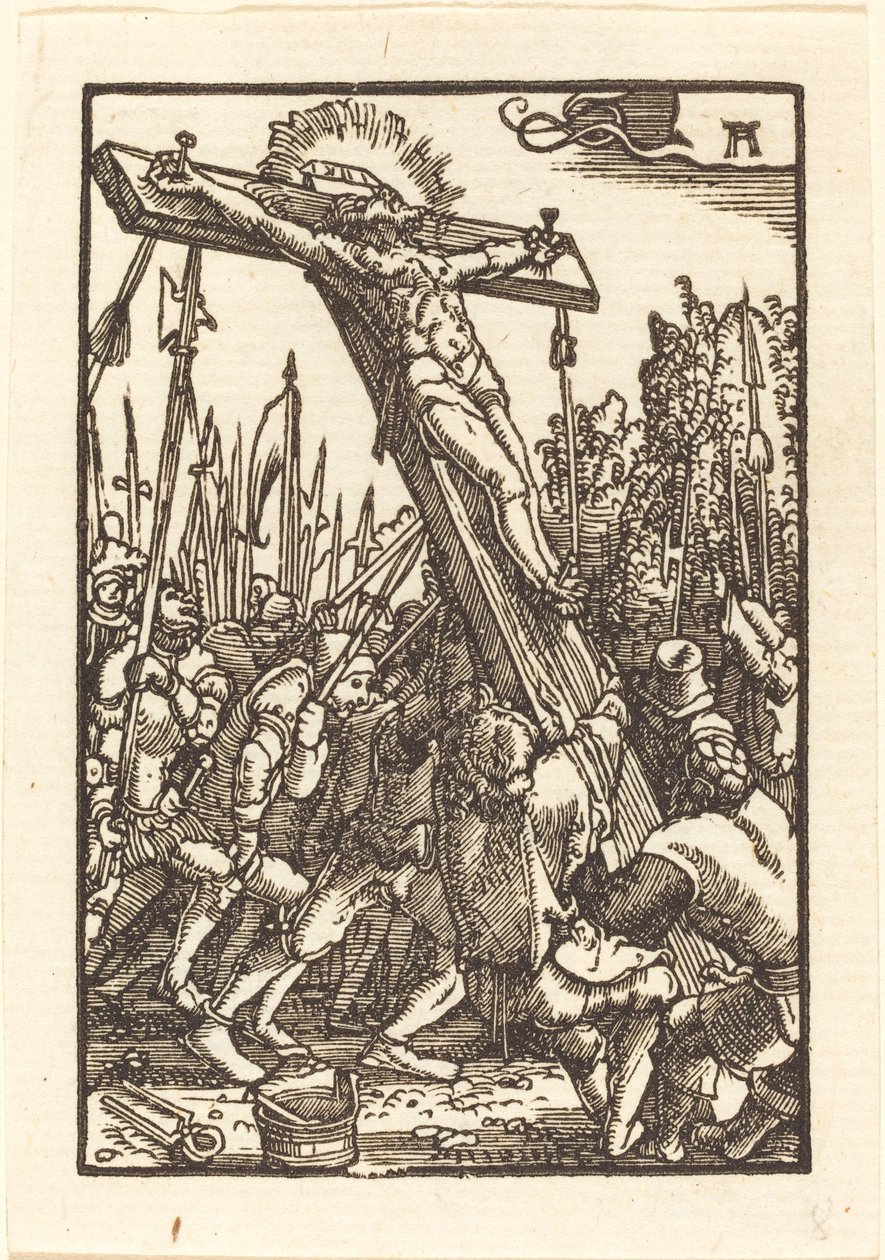 Resning av korset av Albrecht Altdorfer