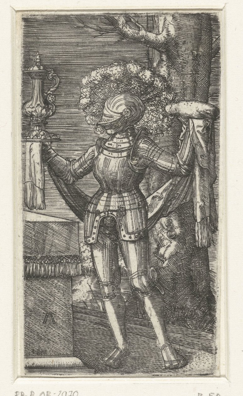 Riddare med vin och bröd av Albrecht Altdorfer