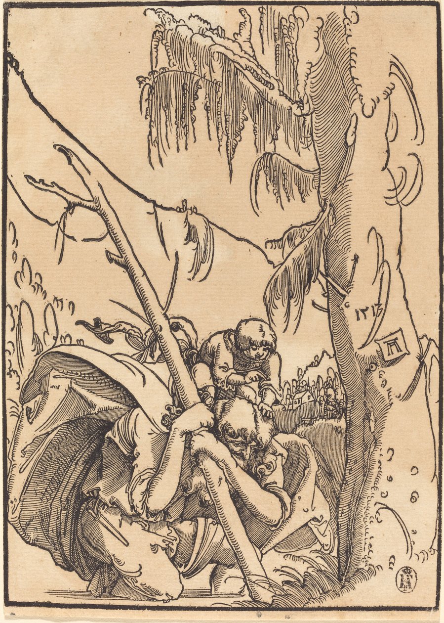 Sankt Christopher av Albrecht Altdorfer
