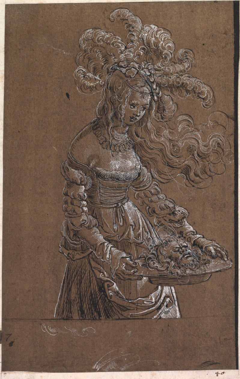 Salome med Johannes Döparens huvud av Albrecht Altdorfer