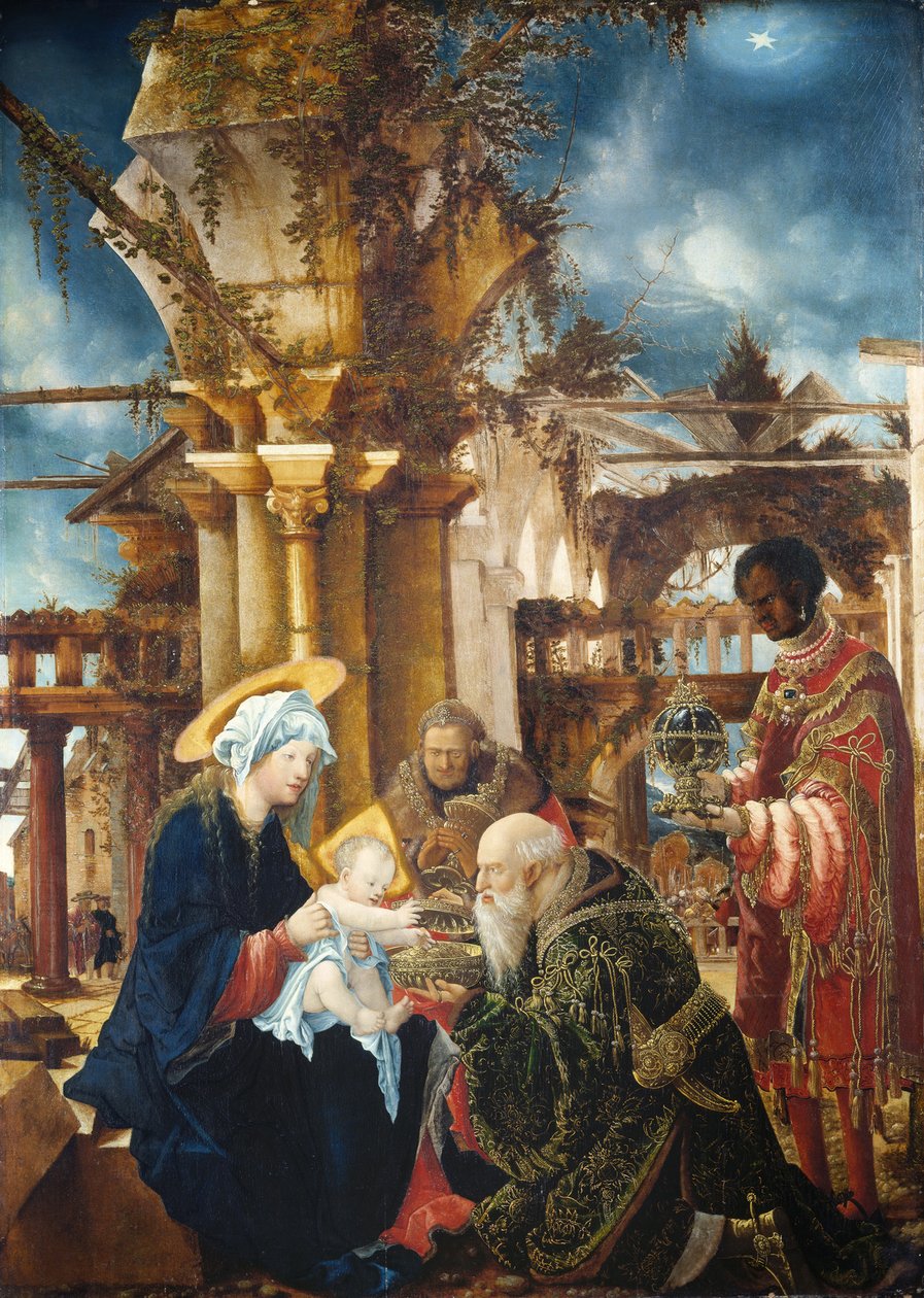 The Adoration of the Magi, c.1535 av Albrecht Altdorfer
