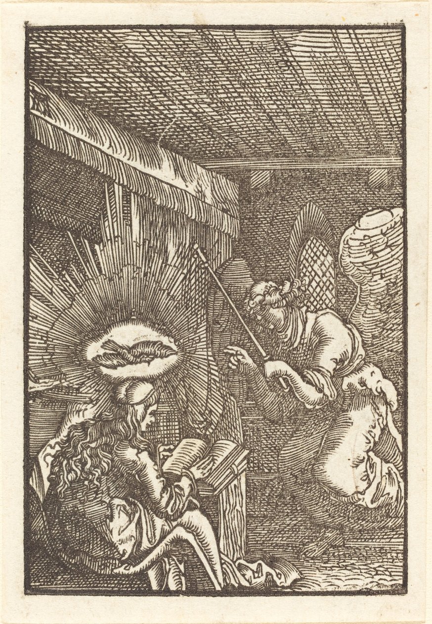 Bebådelsen av Albrecht Altdorfer