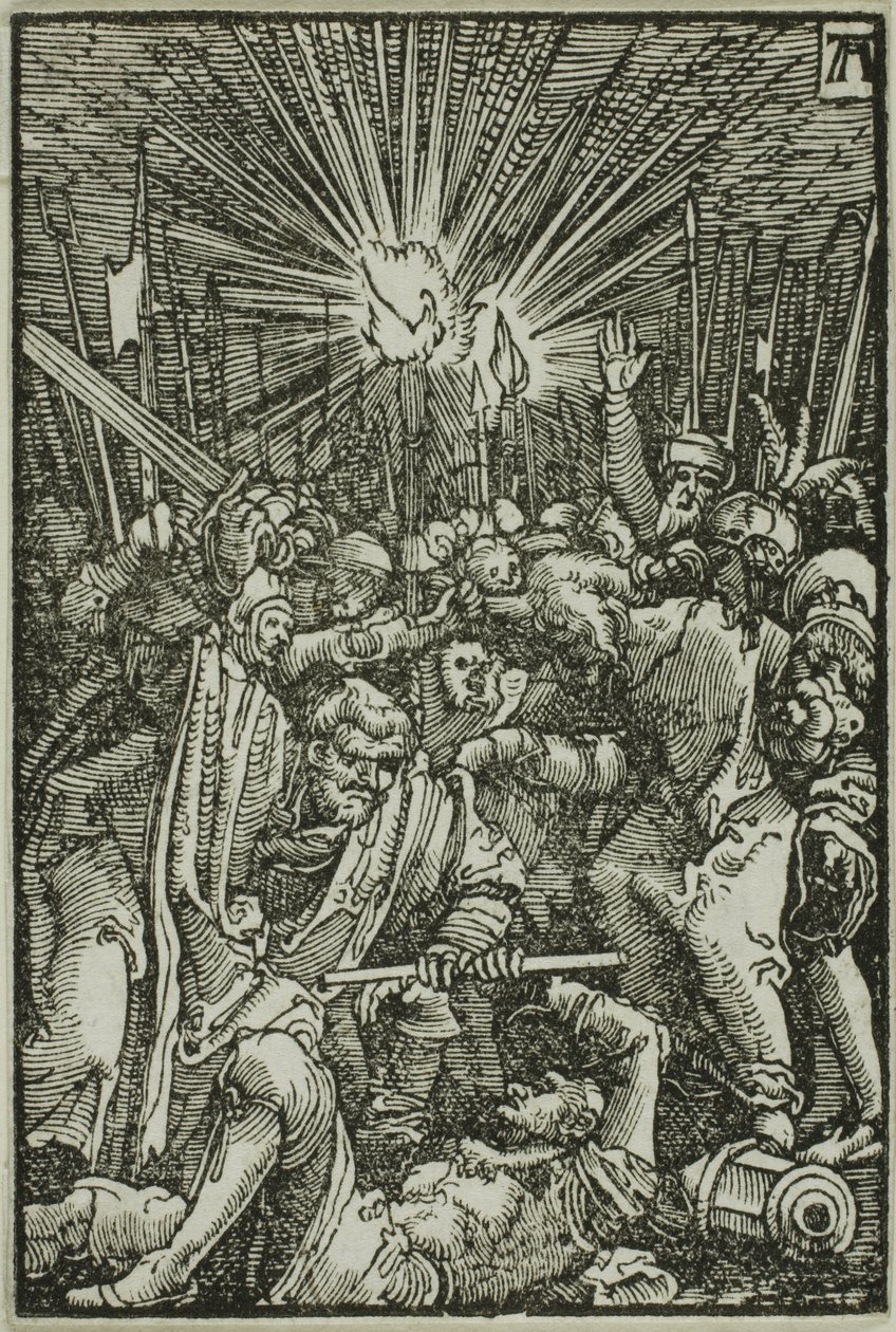 Sveket, från Människans fall och återlösning av Albrecht Altdorfer