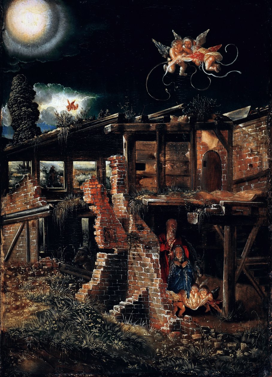 Kristi födelse av Albrecht Altdorfer