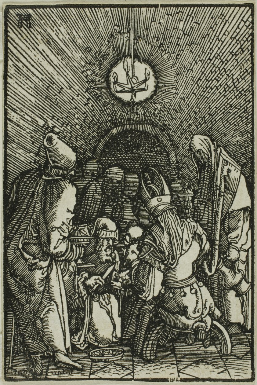 Omskärelsen, från Människans fall och återlösning av Albrecht Altdorfer