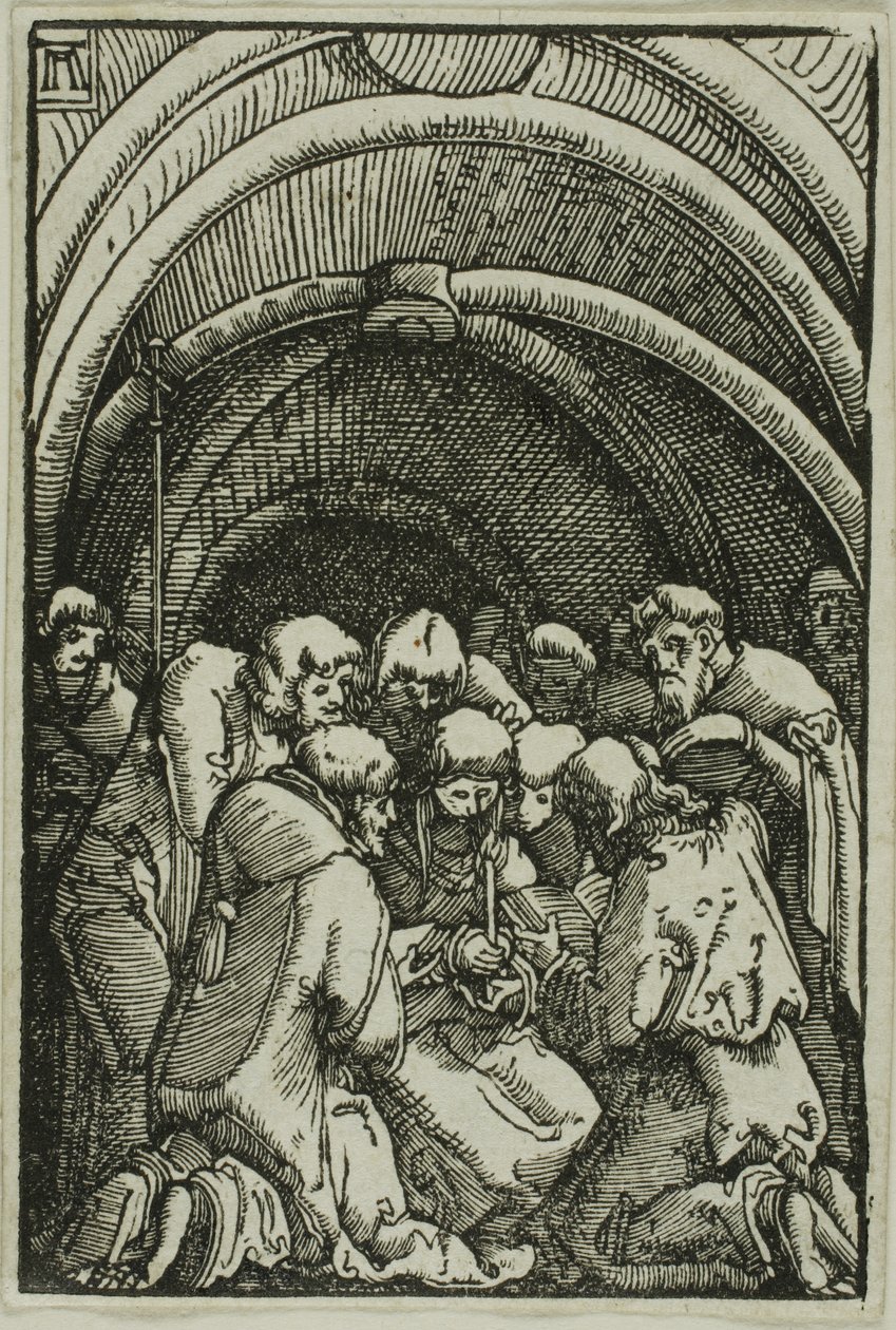 Jungfruns död, från människans fall och återlösning av Albrecht Altdorfer