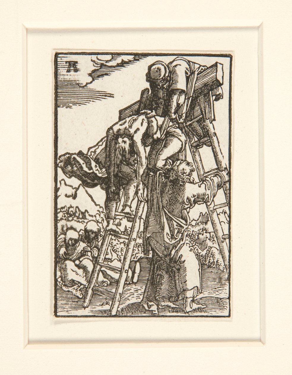 Nedstigningen från korset, från serien The Fall and Redemption of Man av Albrecht Altdorfer