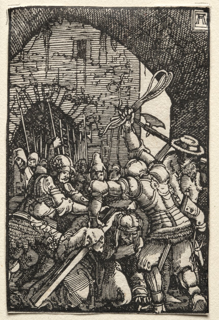 Människans fall och återlösning: Kristus som bär korset, ca. 1515. av Albrecht Altdorfer