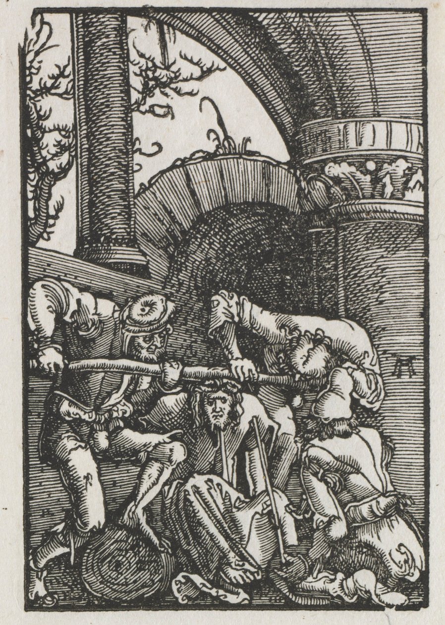 Människans fall och återlösning: Kristus krönt med törnar, ca. 1515. av Albrecht Altdorfer