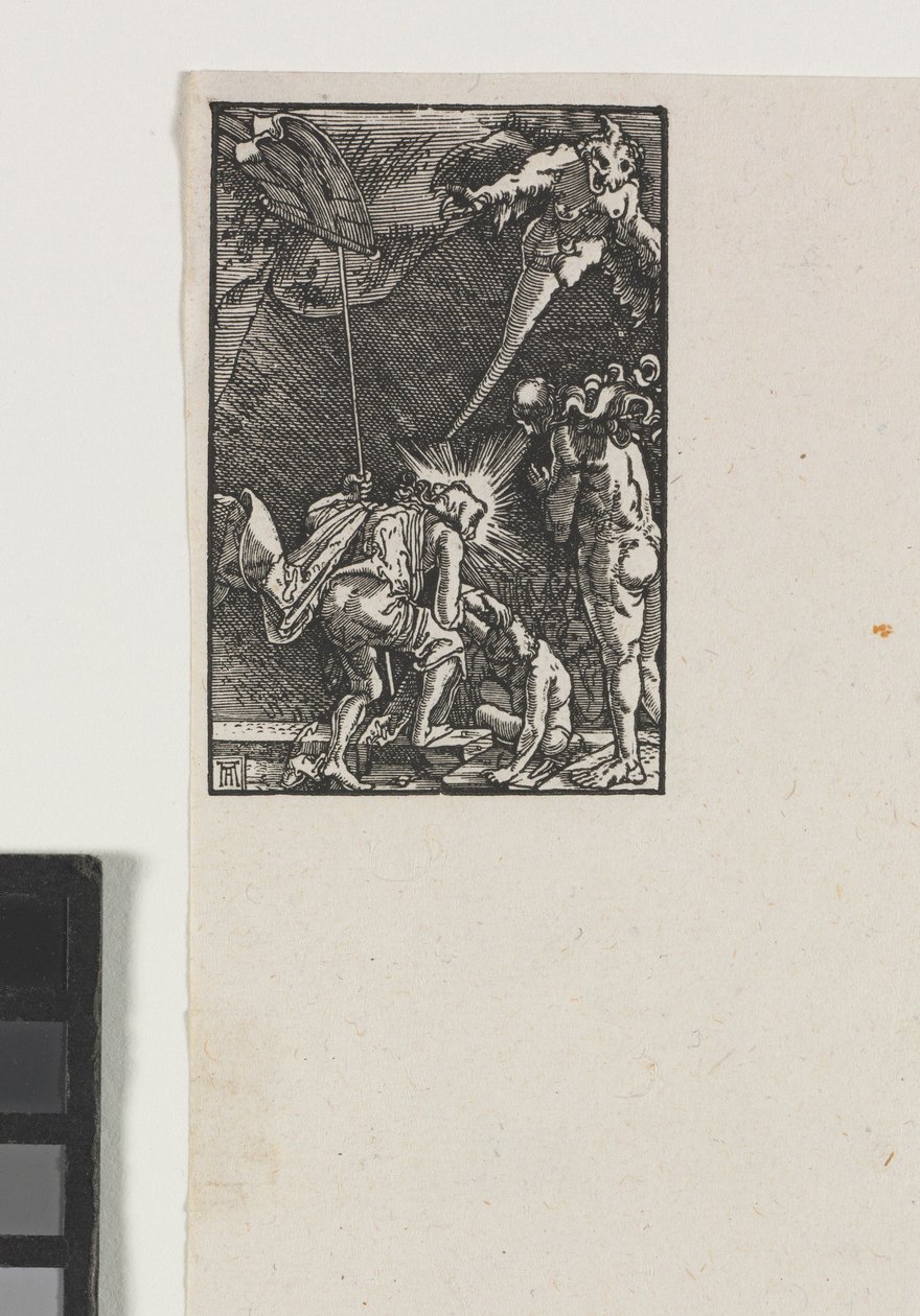 Människans fall och återlösning: Kristus stiger ner i helvetet, ca. 1515. av Albrecht Altdorfer
