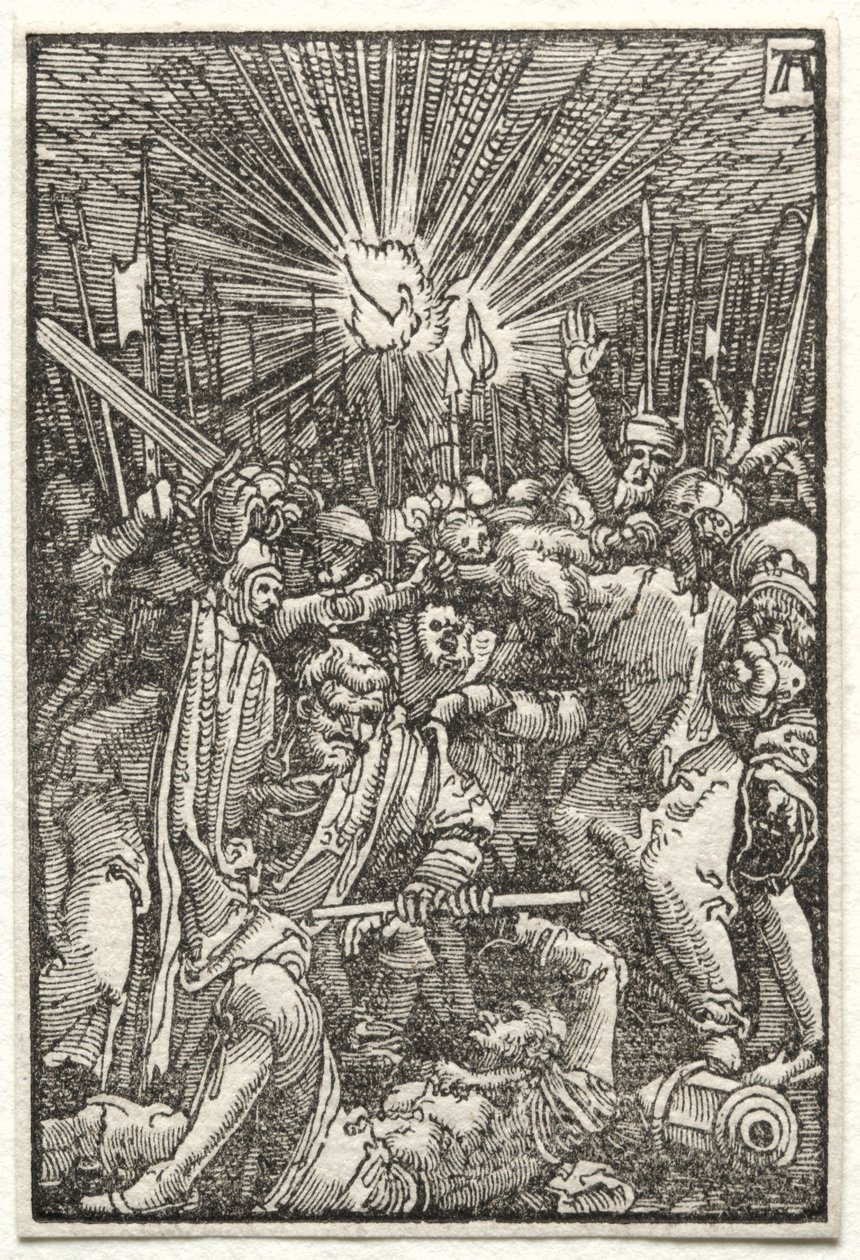 Människans fall och återlösning: Kristus tillfångatagen, ca. 1515. av Albrecht Altdorfer