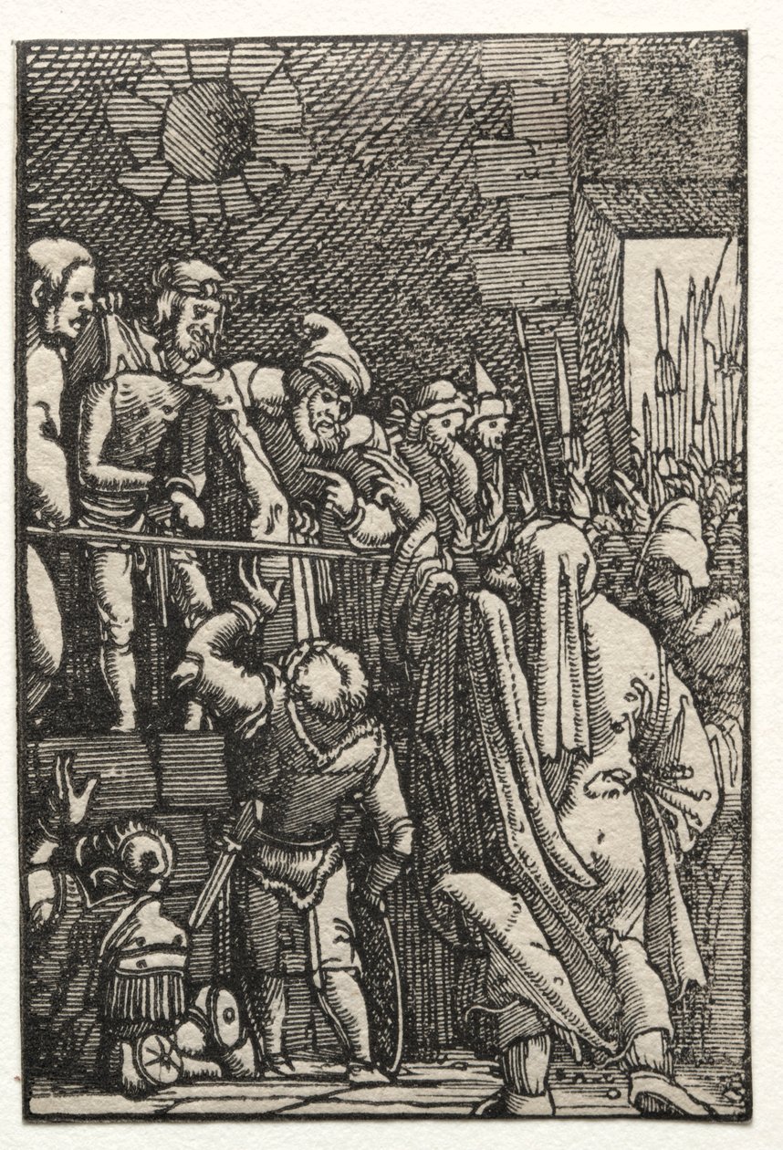 Människans fall och återlösning: Ecce Homo, ca. 1515. av Albrecht Altdorfer