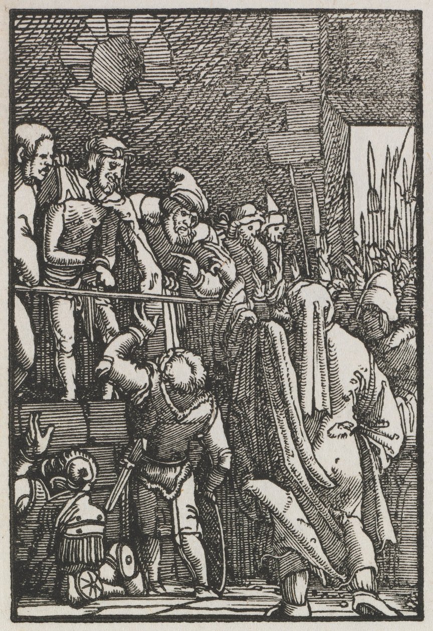 Människans fall och återlösning: Ecco Homo, ca. 1515. av Albrecht Altdorfer