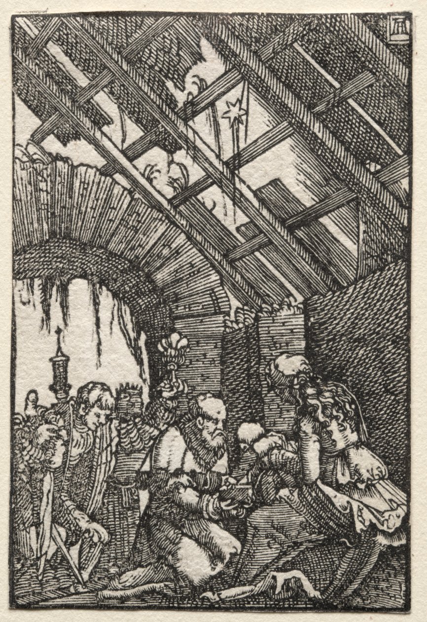The Fall and Redemption of Man: The Adoration of the Magi av Albrecht Altdorfer
