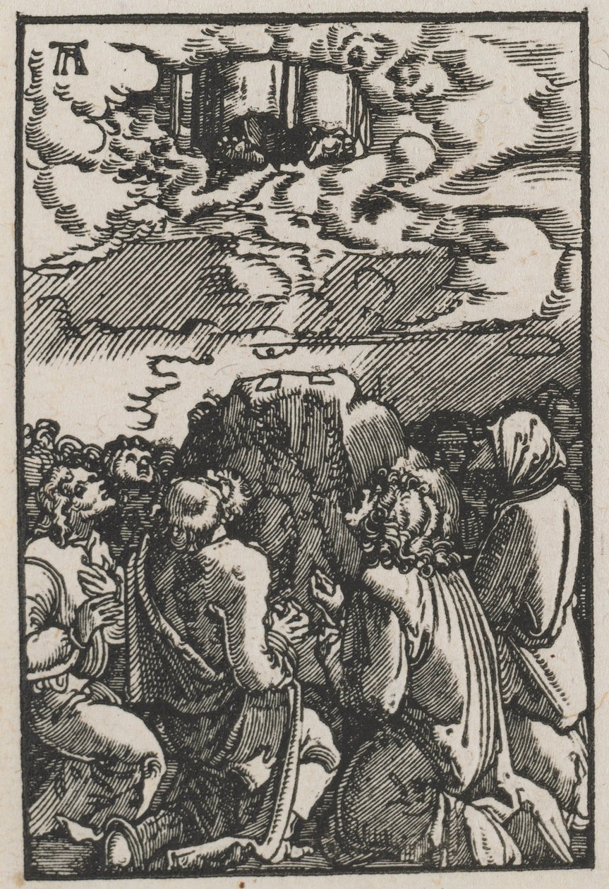 Människans fall och återlösning: Uppstigningen av Albrecht Altdorfer