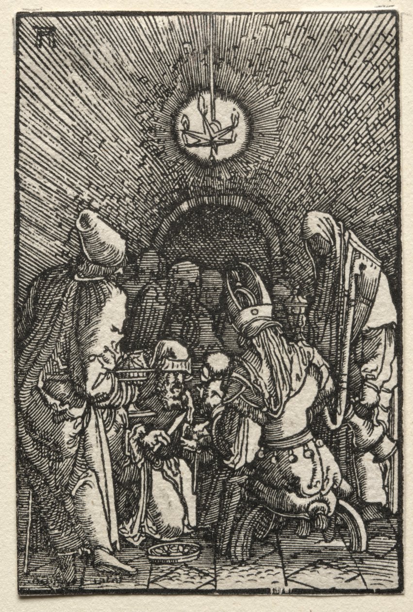 Människans fall och återlösning: Omskärelsen av Albrecht Altdorfer