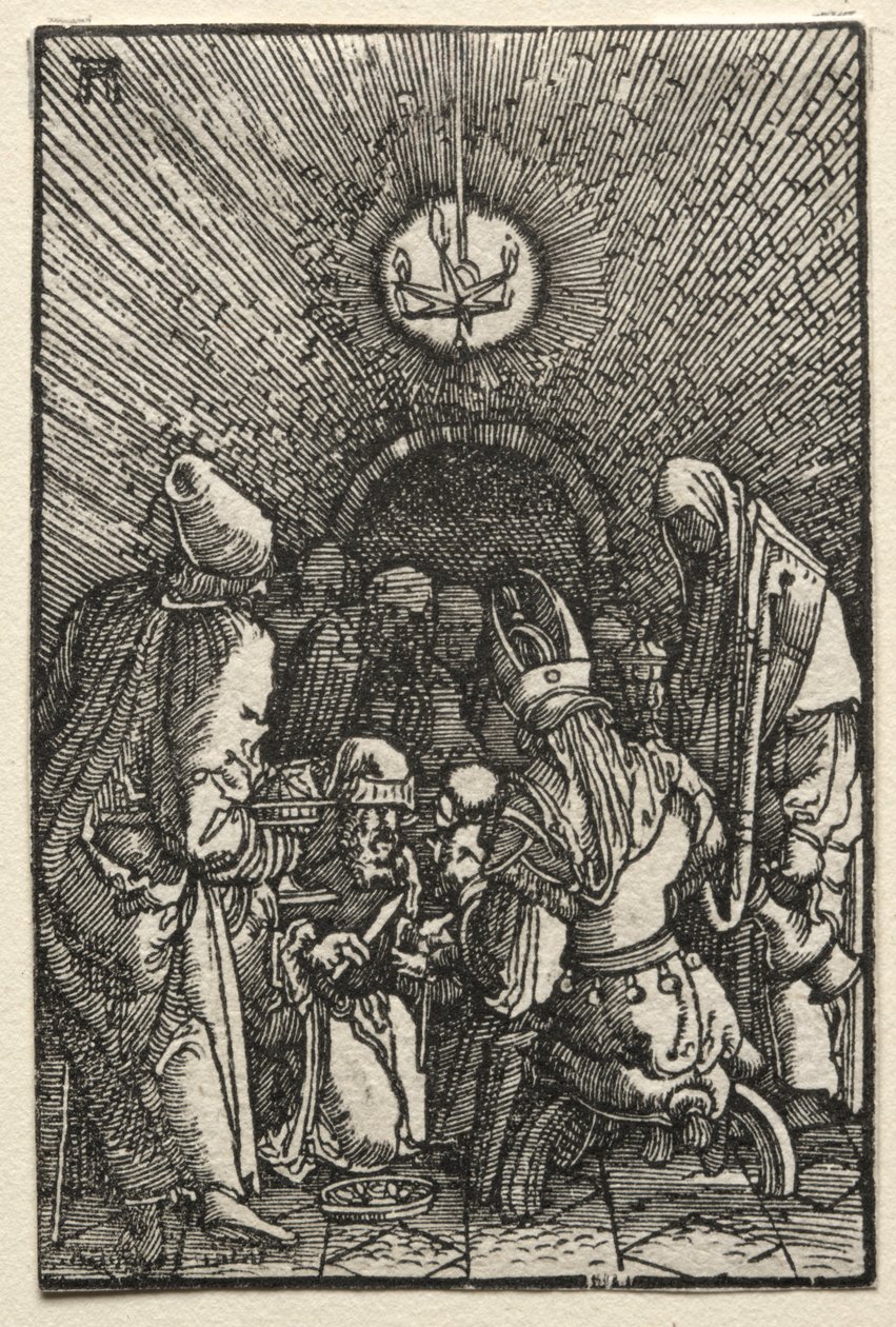 Människans fall och återlösning: Omskärelsen, ca. 1515. av Albrecht Altdorfer
