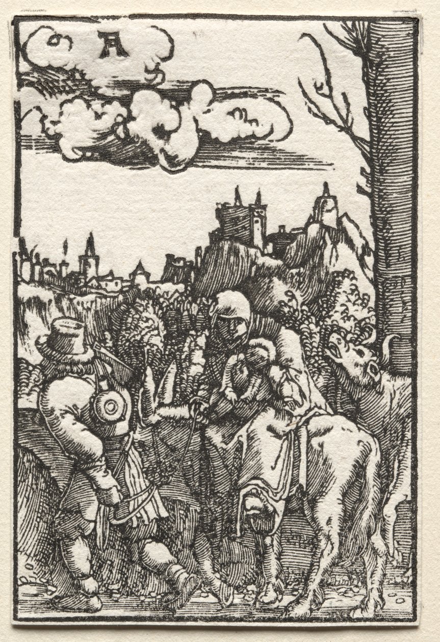 The Fall and Redemption of Man: The Flight into Egypt av Albrecht Altdorfer