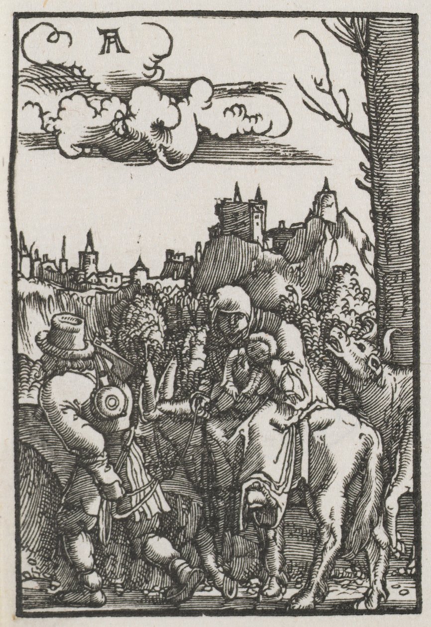 The Fall and Redemption of Man: The Flight into Egypt av Albrecht Altdorfer