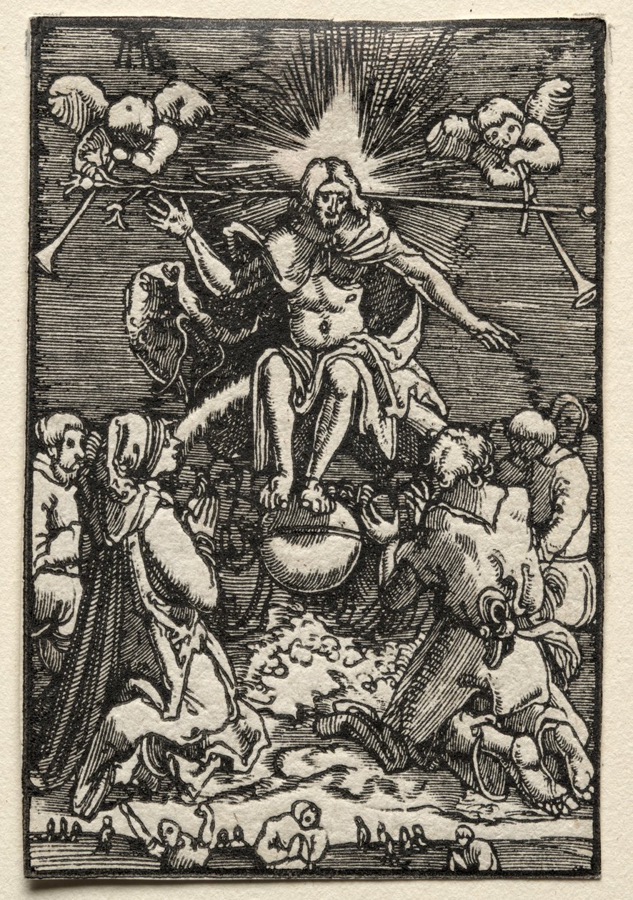 Människans fall och återlösning: Den sista domen av Albrecht Altdorfer