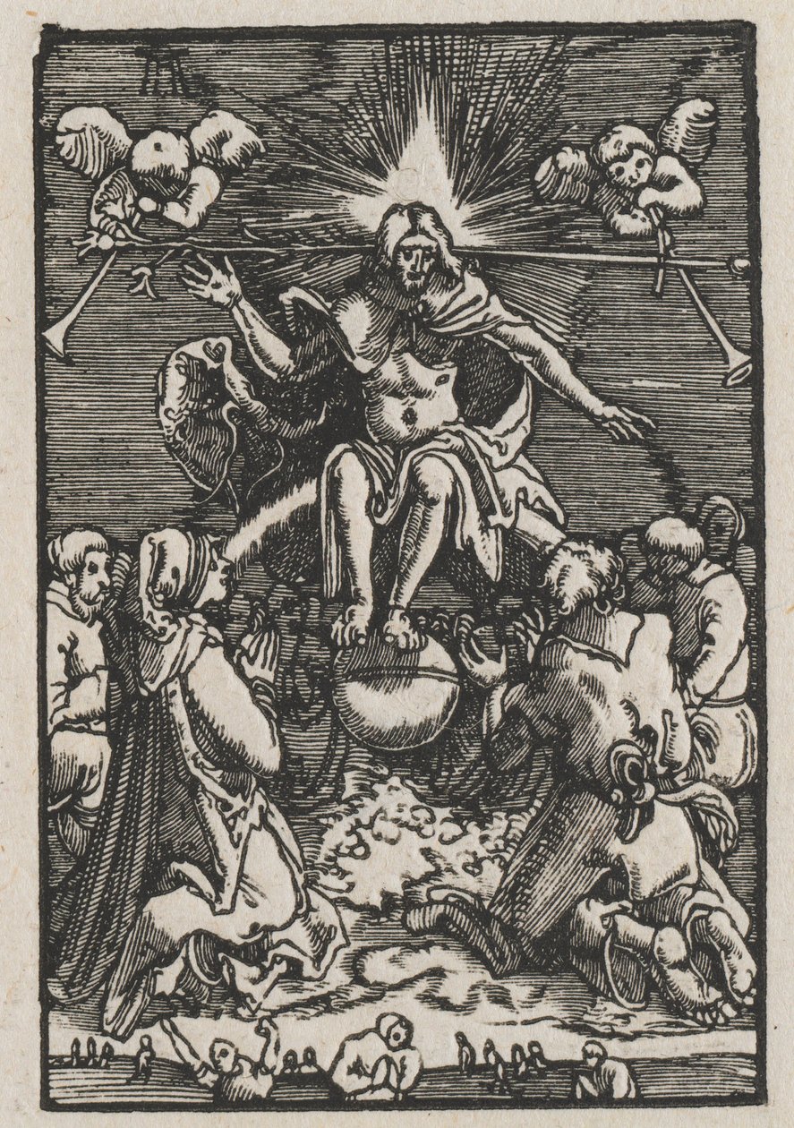 Människans fall och återlösning: Den sista domen av Albrecht Altdorfer
