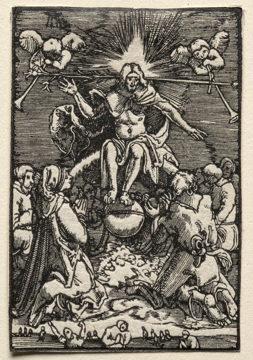 Människans fall och återlösning: The Last Judgment, ca. 1515. av Albrecht Altdorfer