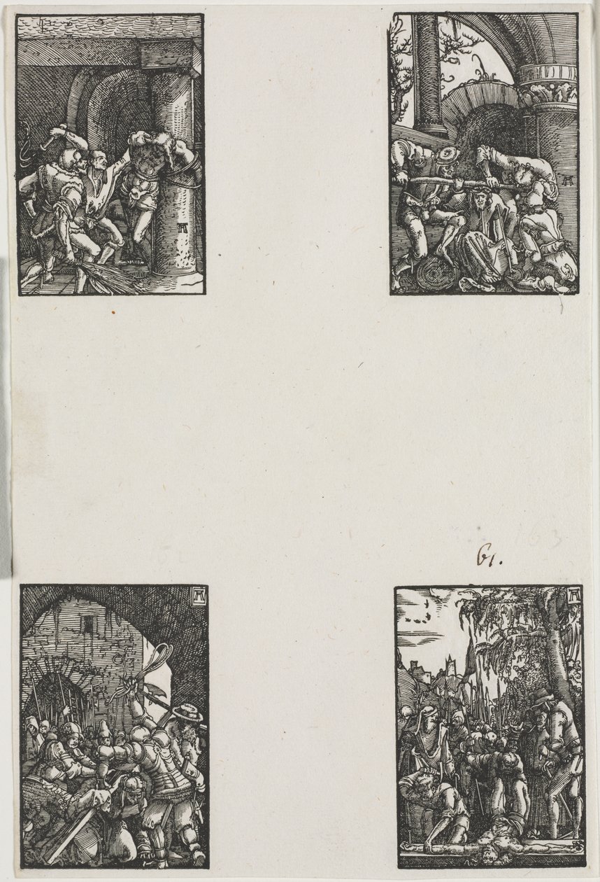 Människans fall och återlösning, ca. 1515. av Albrecht Altdorfer