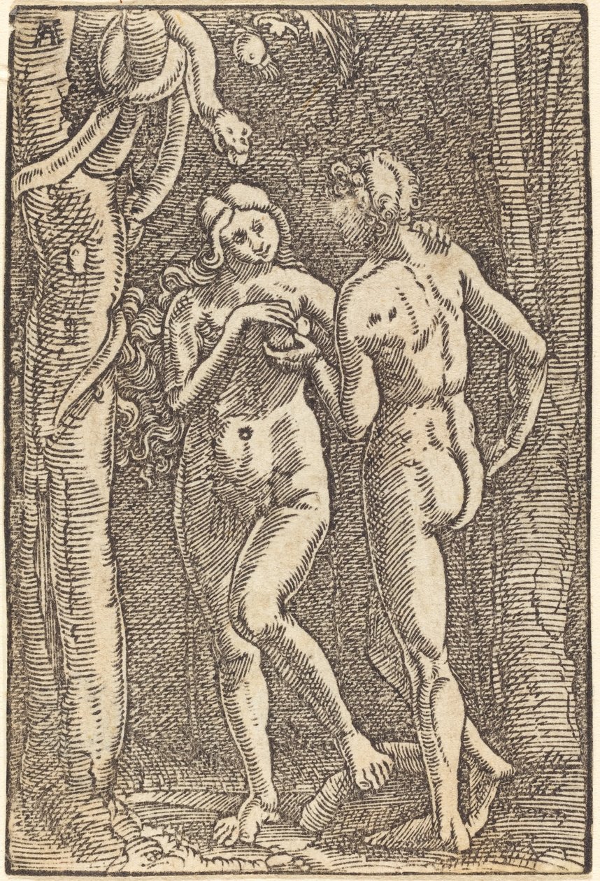 Människans fall av Albrecht Altdorfer