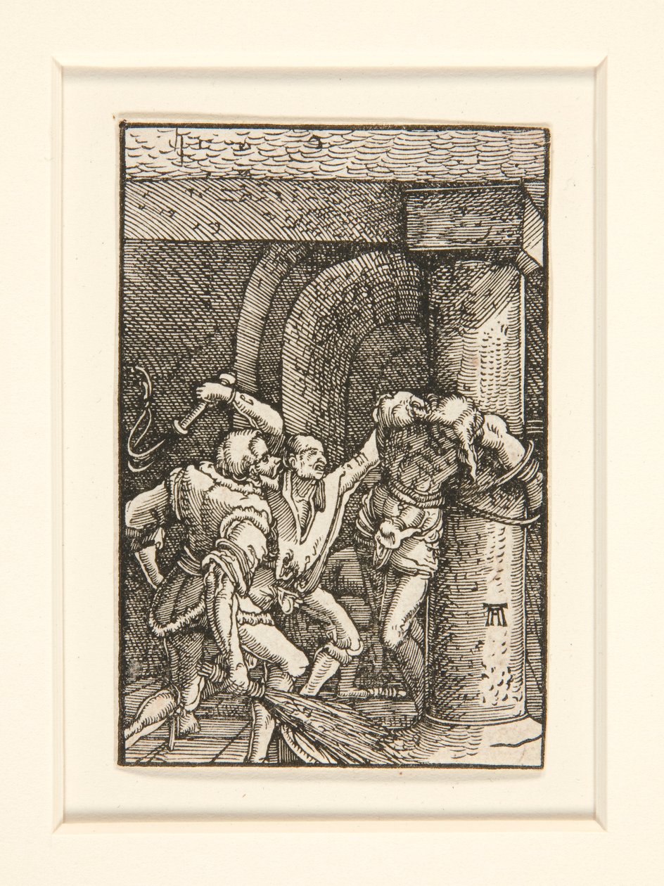 The Flagellation, från serien The Fall and Redemption of Man av Albrecht Altdorfer